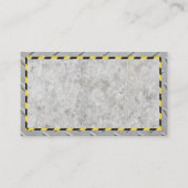 Constructie pictogrammen | Beton en Staal  Visitekaartje (Achterkant)