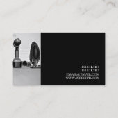 Constructie van General Contractor Builder Visitekaartje (Achterkant)