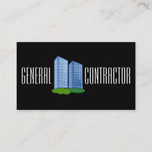 Constructie van General Contractor Builder Visitekaartje