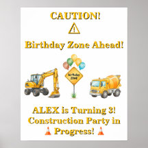 Constructie Verjaardagsposter | Verjaardagszone Vo