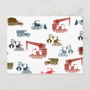 Constructielampje Briefkaart