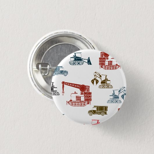 Constructielampje Ronde Button 3,2 Cm (Voorkant /achterkant)