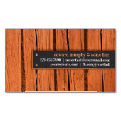 Constructies timmerwerk magnetisch visitekaartje (Voorkant)