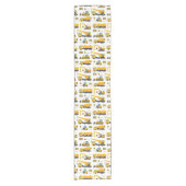 Constructietabel vrachtwagenpatronen Verkleuring Korte Tafelloper (Voorkant)