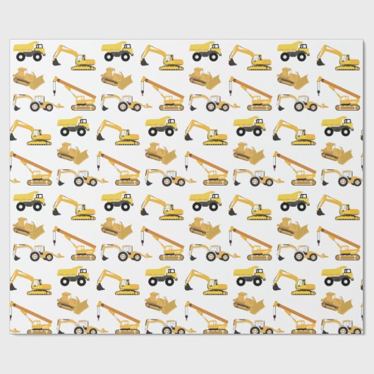 Constructietransport Cadeaupapier (Vlak)