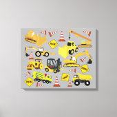 Constructietransport Canvas Afdruk (Voorkant)