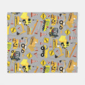 Constructietransport Fleece Deken (Voorkant (Horizontaal))