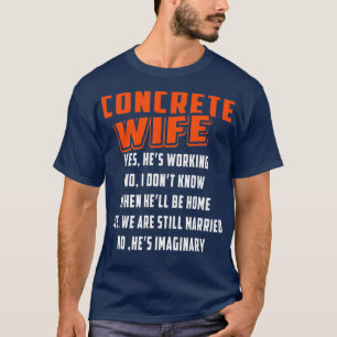 Constructiewife voor de bouw t-shirt