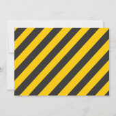 Construction 1er Birthday Invitation Chalkboard (Dos)