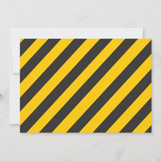 Construction 1er Birthday Invitation Chalkboard (Dos)