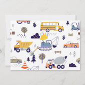 Construction 1st Birthday Invitation | Truck (Dos)