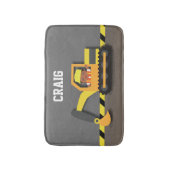 Construction African American Boys Room Decor Badmat (Voorkant Verticaal)