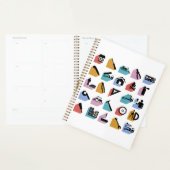 Construction and DIY Home Improvement Icons Planner (Display)