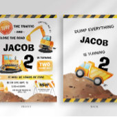 Construction Anniversaire Invitation N'importe que