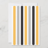 Construction Anniversaire Invitation pour enfants  (Dos)