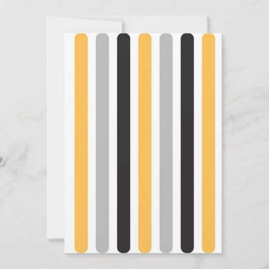 Construction Anniversaire Invitation pour enfants (Dos)