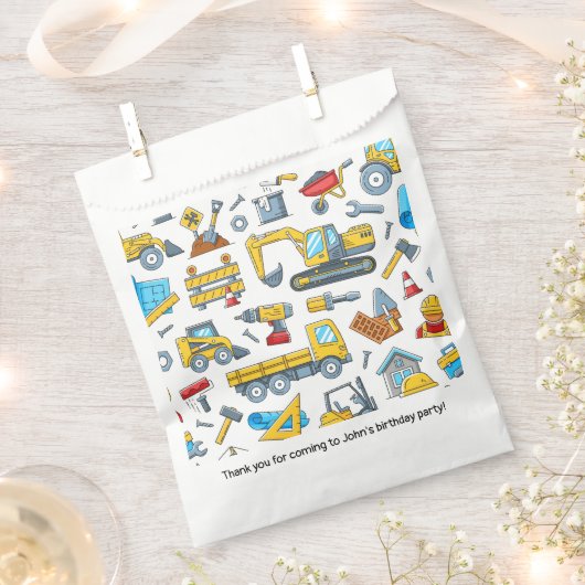 Construction Bedankzakje (Geknipt)