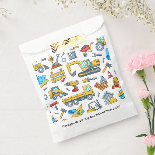 Construction Bedankzakje (Gezegeld)