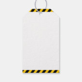 Construction Birthday Boy 5 | Dump Truck Cadeaulabel (Achterkant)