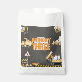 Construction Birthday Invitation Bedankzakje