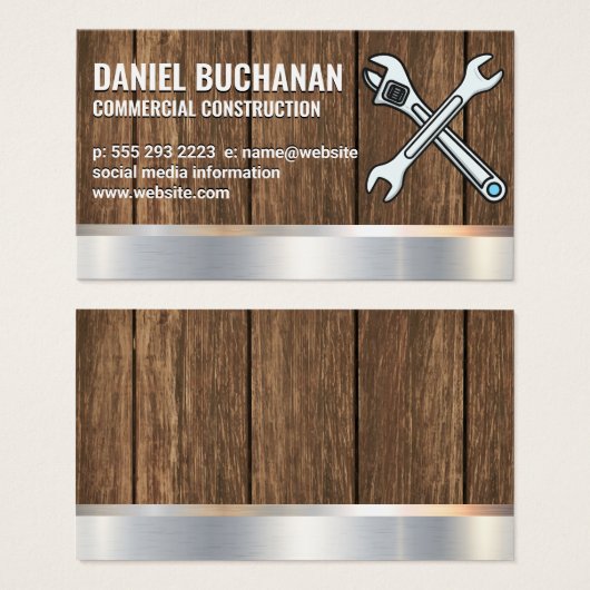 Construction | Bois | Dépouille (Devant & derrière)