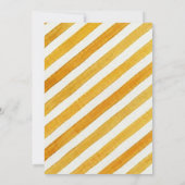 construction bulldozer celebration baby boy shower kaart (Achterkant)