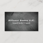 Construction | Carte de visite de l'entrepreneur (Devant)