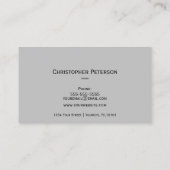 Construction - Carte de visite de maçonnerie (Dos)