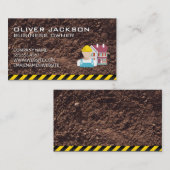 Construction | Carte de visite droit (Devant / Derrière)