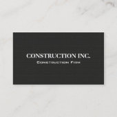 Construction - Cartes de visite (Devant)