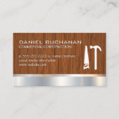 Construction | Cartes en bois | Outils de marteau  (Devant)