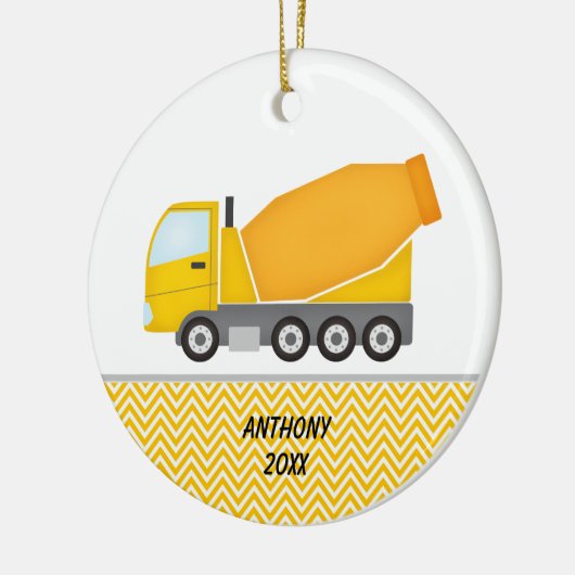Construction Cement Mixer, speciaal Ornament (Links)