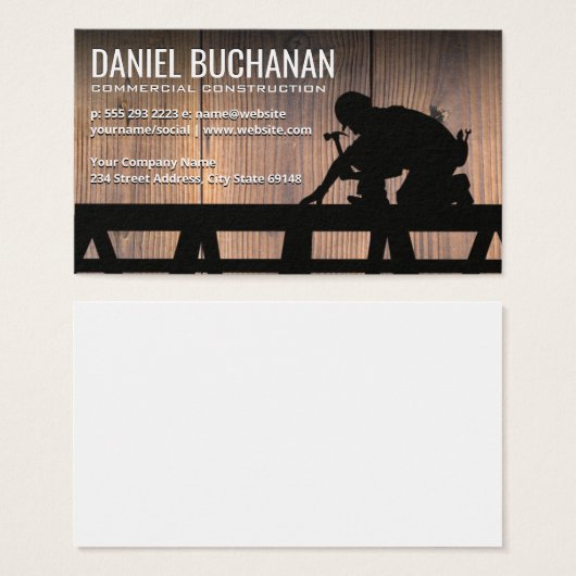 Construction commerciale | Tradesman (Devant & derrière)