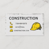 construction de carte de visite (Devant)