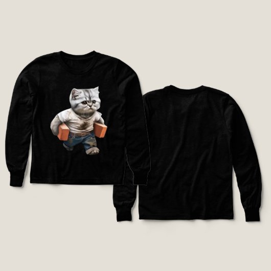 Construction de chats Funnt avec briques (Motif recto et verso)