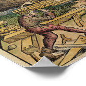 Construction de l'Arche 1493 - Poster (Coin)