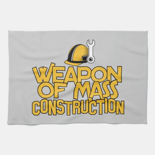 Construction de masse serviette à main personnalis (Horizontal)