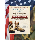 Construction de retraite Invitation militaire