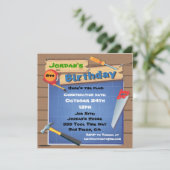 Construction d'outils Invitation de fête d'anniver (Debout devant)