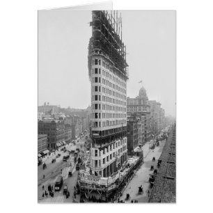 Construction du Flatiron Building, 1902