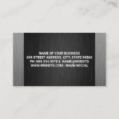 Construction Dump Truck | Builders Visitekaartje (Achterkant)