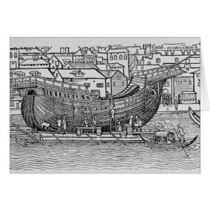 Construction d'un bateau