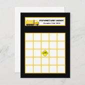 Construction d'une carte de bingo écrite (Devant / Derrière)