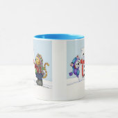 Construction d'une tasse de chat de neige (Centre)