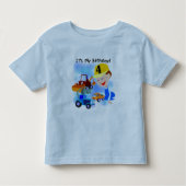 Construction Enfants 4e anniversaire T-shirts et c (Devant)