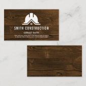 Construction | General Contractor | Builder Visitekaartje (Voorkant / Achterkant)
