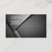 Construction Home Hammer Logo Visitekaartje (Achterkant)