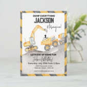 Construction Invitation Anniversaire, Sautez Tout! (Debout devant)