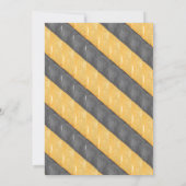 Construction Invitation d'anniversaire, 3e creusag (Dos)