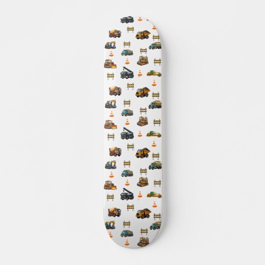 Construction machinery skateboard (Voorkant)
